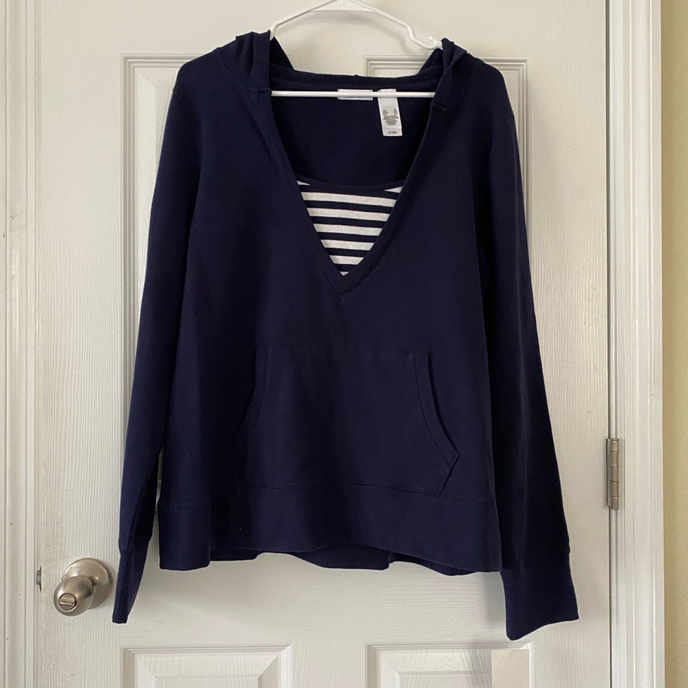NWT Liz&Co XL Pullover hoodie
